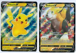 Pokemon TCG OVERSIZE Ultra Rare Full Art V MAX UNION 12 Card Lot - Image 5