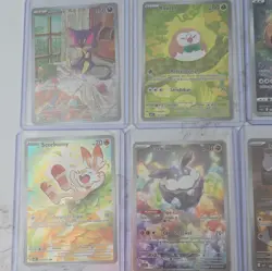 Pokemon TCG Holo Illustration Rare Card Lot (6) - Indonesian/Korean/Chinese - Image 2