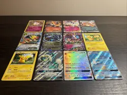 Pokemon Rare Card Lot x12 Holos And Rares Pikachu,Charizard LP-HP Send Offers! - Image 1