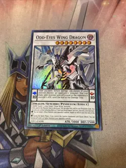 YUGIOH ODD-EYES WING DRAGON DIFO-EN098 SUPER 1ST ED NM - Image 1