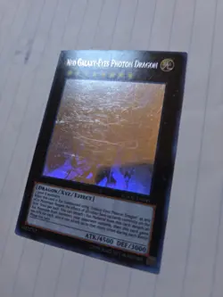 Neo Galaxy-Eyes Photon Dragon GAOV-EN041 Ghost Rare YuGiOh Card - Image 1