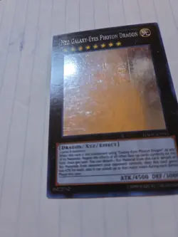 Neo Galaxy-Eyes Photon Dragon GAOV-EN041 Ghost Rare YuGiOh Card - Image 2