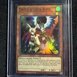 Droll & Lock Bird Unlimited LCKC-EN077 Yu-Gi-Oh YuGiOh Ultra Rare NM - Image 3