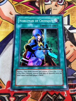 Nobleman of Crossout psv-e034 Unltd Ed (NM+) Super Rare Yu-Gi-Oh! - Image 1