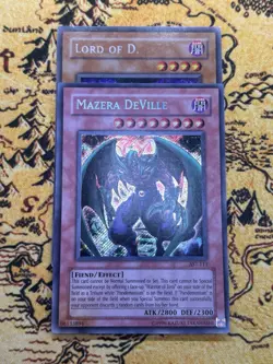 Yugioh Mazera DeVille AST‑111 Secret Rare Unlimited Ancient Sanctuary LP - Image 1