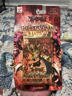 YuGiOh Pharaoh's Servant Blister Booster Pack Sealed Square Original Konami 53334289504 - Image 1