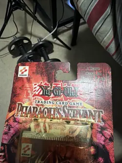 YuGiOh Pharaoh's Servant Blister Booster Pack Sealed Square Original Konami 53334289504 - Image 3