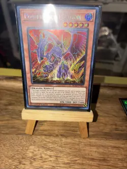 Yu-Gi-Oh! TCG Power Vice Dragon BLZD-EN002 Blazing Dominion 1st Edition - Image 1