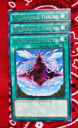 Yu-Gi-Oh!! TCG X3 Dimensional Fissure CRBR Crossover Breakers 1st Edition MINT - Image 1