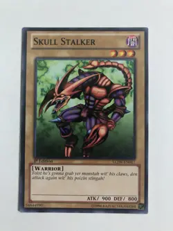 Skull Stalker LCJW-EN017 Common 1st Ed Yugioh LP - Image 1