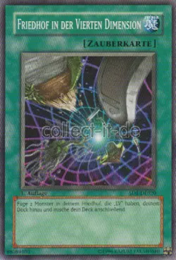 Yugioh - SD1-DE020 Friedhof In Der Vierten Dimension - 1.Auflage - Image 1
