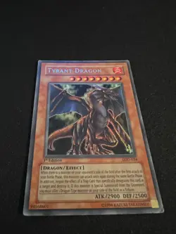 Yu-Gi-Oh! LOD-034 Tyrant Dragon – Ultra Rare 1st Edition - Image 3