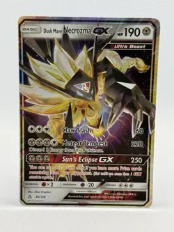 Dusk Mane Necrozma GX 90/156 Sm-Ultra Prism Holo - Image 1