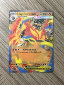 Pokemon TCG | Mega Emboar EX 035 / Jumbo | Promo | Ascended Heroes | NM - Image 1