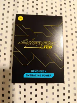 Cyberpunk TCG Demo Deck Embracing Power - Anime Expo 2026 - Image 1