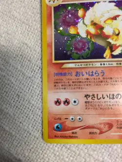 Pokemon TCG Light Arcanine Holo #059 Neo Destiny Japanese Vintage LP - Image 2