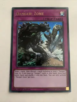 Yu-Gi-Oh Danger! Zone, NM, Ultra Rare, CYHO-EN087 - Image 1