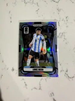 2026 Panini Prizm FIFA World Cup Lionel Messi Silver Refractor Holo Prizm No.10 - Image 1
