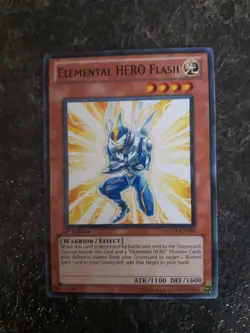 Elemental Hero Flash Effect 1st Edition YuGiOh Card GENE-EN090 - Image 1