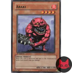 Yugioh Abaki CDIP-EN013 Common 1st Edition LP - Image 1