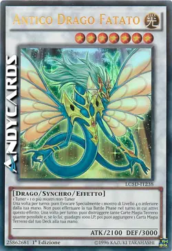 ANTICO DRAGO FATATO (Ancient Fairy Dragon) • Ultra R • LC5D IT238 • 1Ed • YUGIOH - Image 1