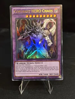 Konami Yu-Gi-Oh! Contrast HERO Chaos SDHS-EN041 Ultra Rare Foil 1st Ed - Image 1