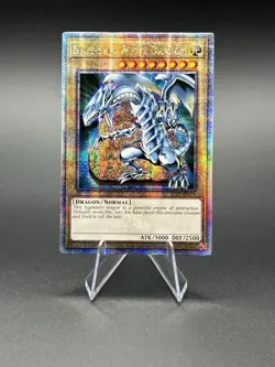 Yugioh Mint Blue-Eyes White Dragon (Quarter Century Secret Rare) LC01-EN004 - Image 1
