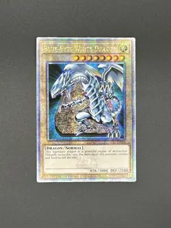Yugioh Mint Blue-Eyes White Dragon (Quarter Century Secret Rare) LC01-EN004 - Image 3