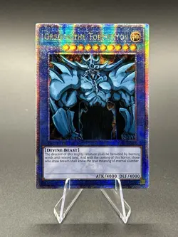 Yugioh Mint Obelisk the Tormentor (Quarter Century Secret Rare LC01-EN001 - Image 1