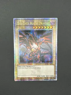 Yugioh Red-Eyes Black Dragon (Quarter Century Secret Rare) LC01-EN006 - Image 3