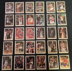 90 card collection of 1994-95 Topps Spectralight basketball trading cards - Image 3