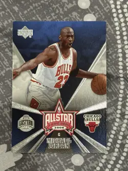 2006 Upper Deck Michael Jordan Houston All-Star Card AS-5 Chicago Bulls - Image 1