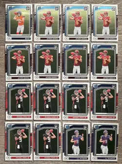 2024 Donruss Optic Rated Rookies Lot Of 32 Cards Maye Williams Nix Daniels Penix - Image 2