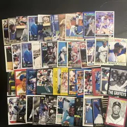 Ken Griffey Jr 50 Card Lot Mariners Reds HOF All Different NRMT Or Better - Image 1