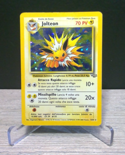 Jolteon 4/64 Jungle Holo Rare Unlimited Pokemon Card Italian LP/HP - Image 1