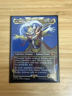 MTG: Kefka, Court Mage (0398) (Borderless) Final Fantasy Regular NM - Image 1