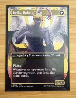 MTG: Kefka, Court Mage (0398) (Borderless) Final Fantasy Regular NM - Image 2