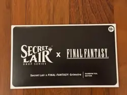 MTG Secret Lair x Final Fantasy: Grimoire [Rainbow Foil] English Edition New! - Image 1