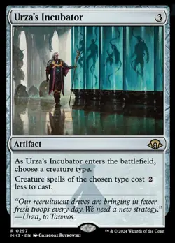 MTG Urza's Incubator, NM-Mint, English Modern Horizons 3 - Image 1