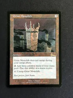 Grim Monolith Urza's Legacy Regular - Image 1