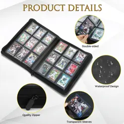 Top Loader Binder, Holds 252 Top Loaders, 9 Slot Trading Cards Collection Bin... - Image 3