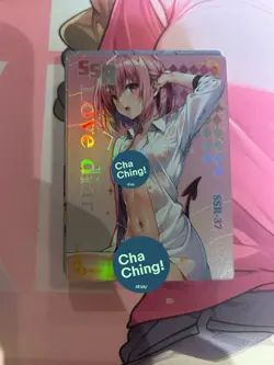 WAIFU Love Diary SSR 37 Momo Rare card. Goddess Story Sexy Anime Girl - Image 1