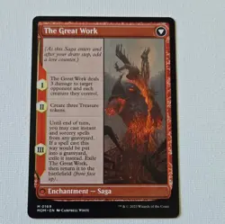 Wizards of the Coast MTG March of the Machine Urabrask 0169 Mythic Red Regular - Image 2