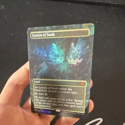 MTG Cavern of Souls Double Masters 2022 Mythic Foil Borderless EN (NM) - Image 3