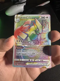 Lugia VSTAR 202/195 Swsh12: Sword & Shield Silver Tempest Holo TCG Card POKEMON - Image 4