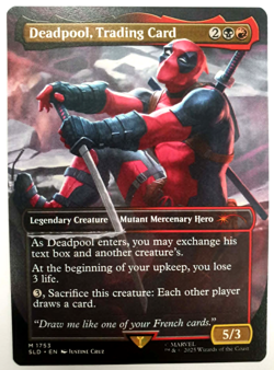 Deadpool, Trading Card - MTG: Secret Lair Marvel Deadpool - Mythic - NM 1753 - Image 1