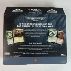 MTG Warhammer 40K Tyranid Swarm Commander Deck New Sealed Universes Beyond In US - Image 2
