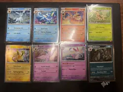 Prismatic Evolutions Costco 8 Cosmos Promo Cards Full Set Umbreon 059 + All - Image 1