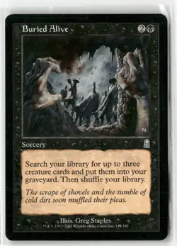 Buried Alive Odessey MTG Magic The Gathering NM - Image 1