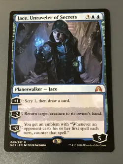 Jace Unraveler Of Secrets X1 Shadows Over Innistrad NM Condition See Pics - Image 1